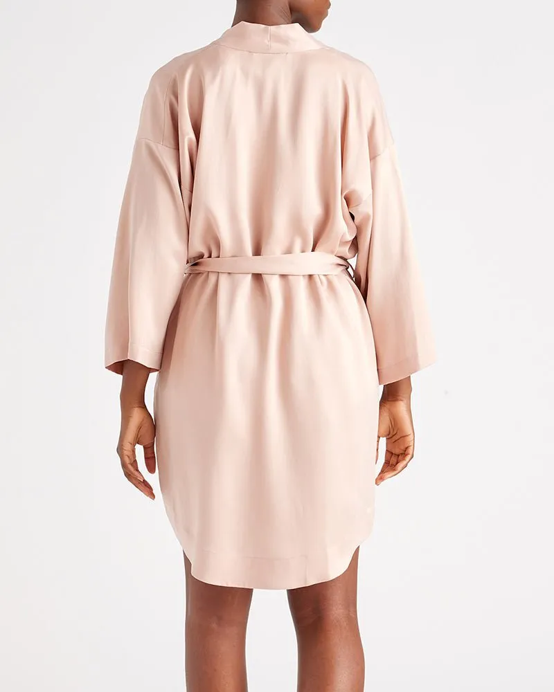100% Washable Silk Robe Loungewear