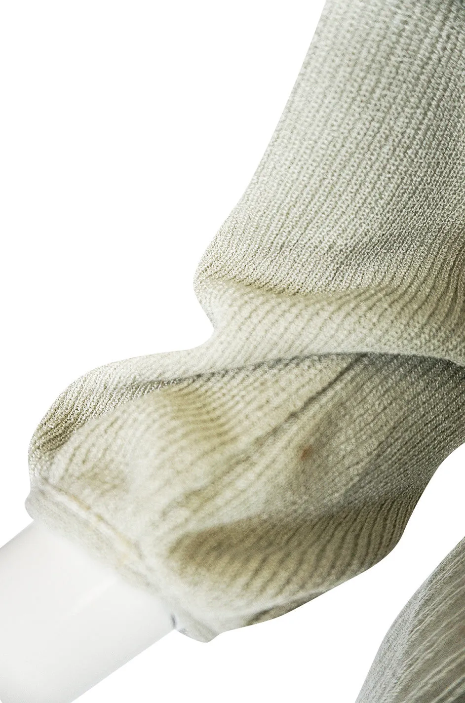 1970s Christian Dior Pale Green Knit Midi Dress