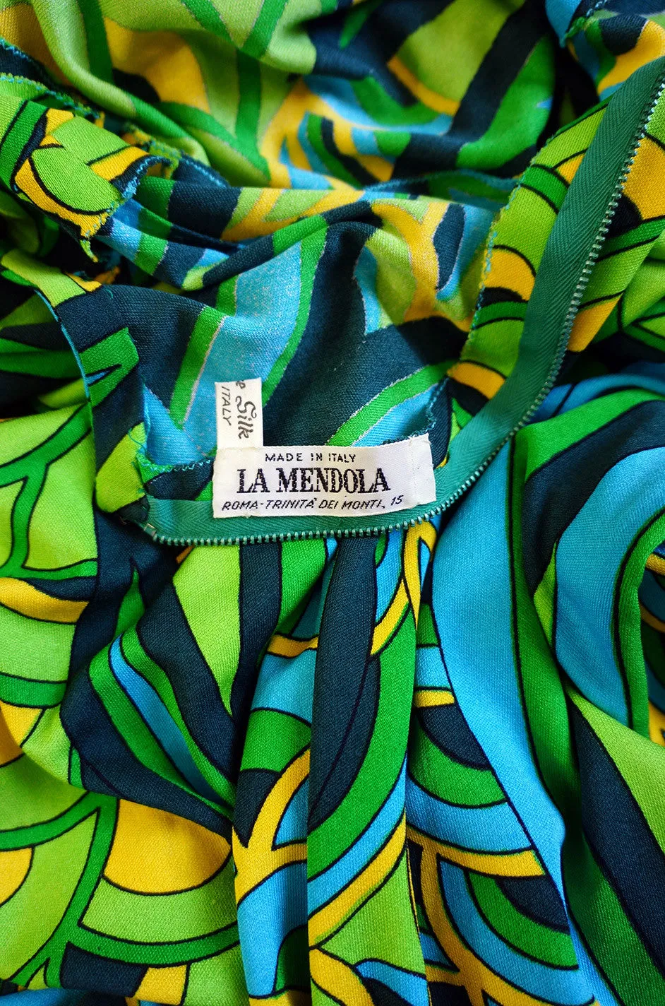 1972 Important La Mendola Custom Dress
