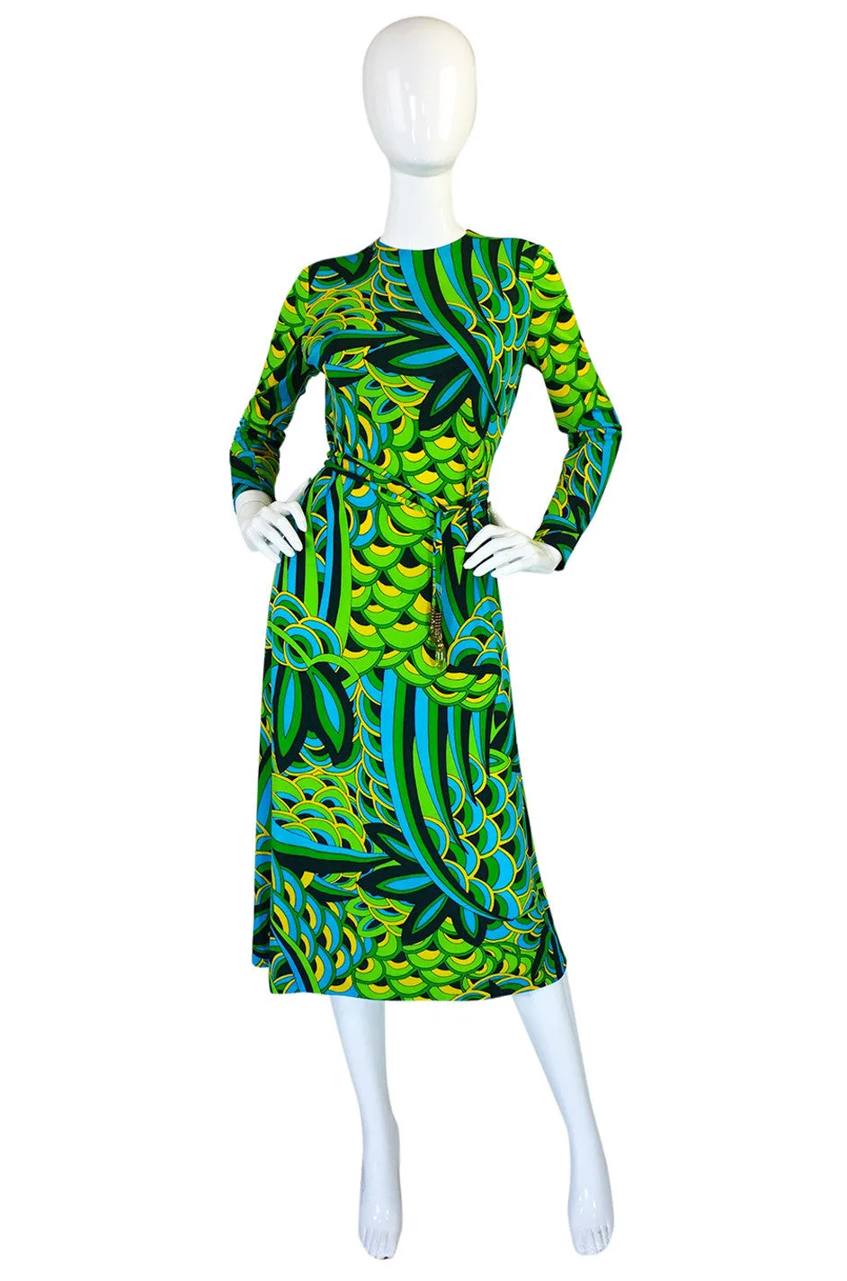 1972 Important La Mendola Custom Dress