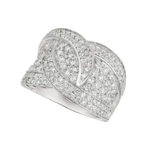 2.00 Carat Natural Diamond Ring G SI 14K White Gold