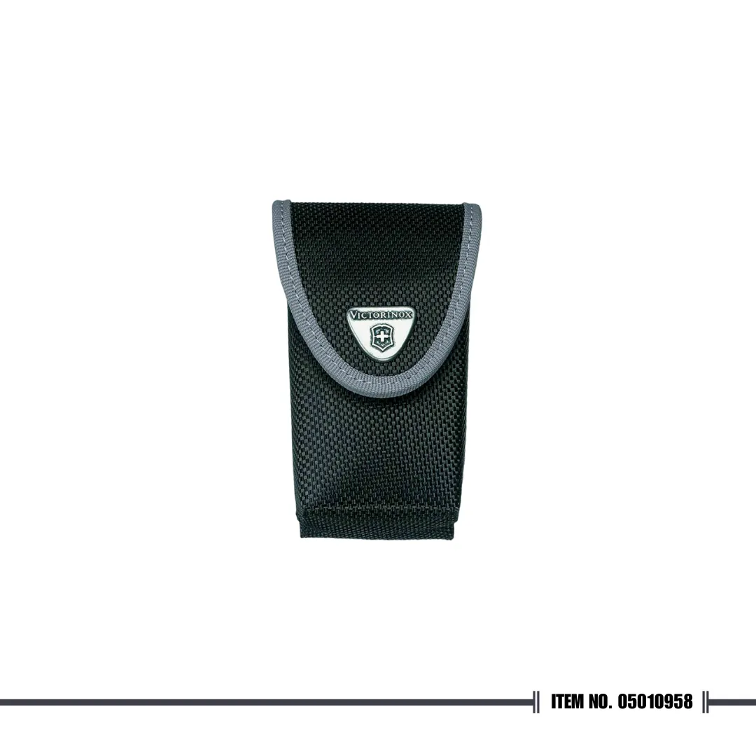 4.0548.3 Nylon Belt Pouch Black 111mm, 4-6 layers
