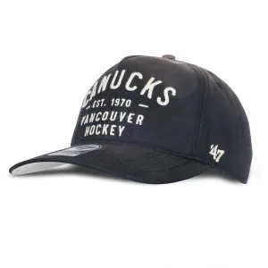47 Brand NHL Dusted Laramie Hitch Adjustable Hat - Vancouver Canucks Skate