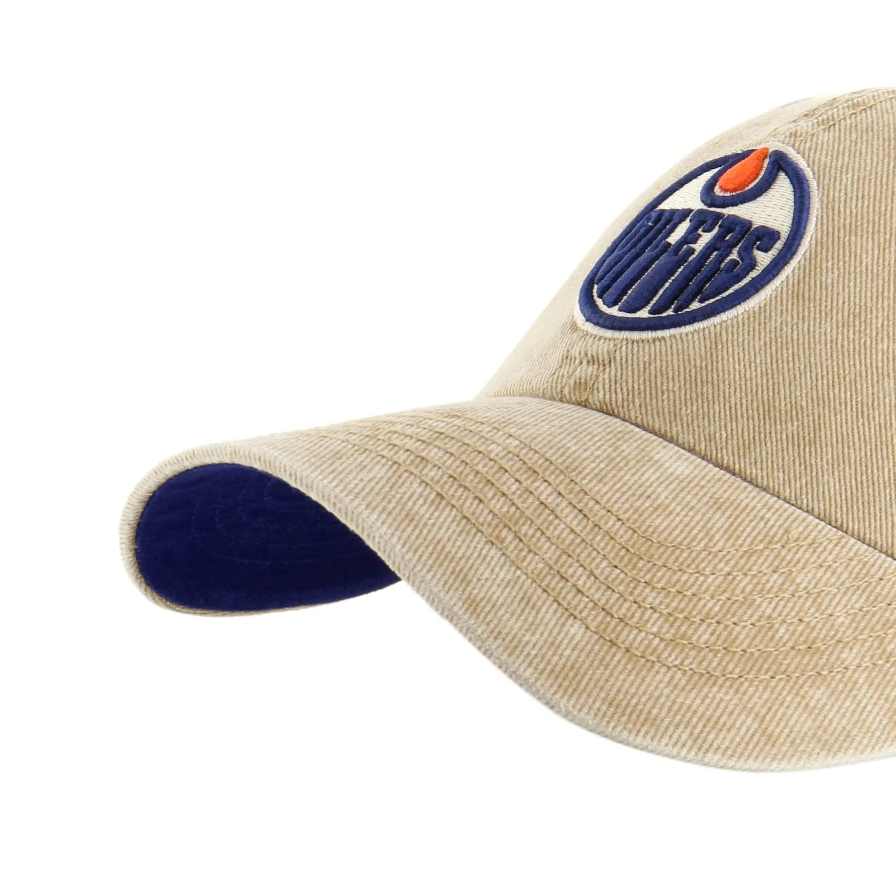 47 Brand NHL Earldor Clean Up  Adjustable Hat - Edmonton Oilers