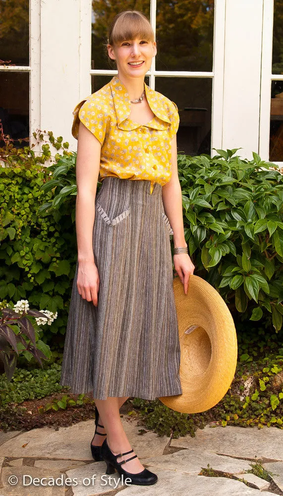 #5004    1950s Gourmet Skirt