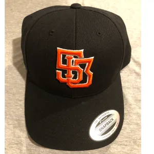513 Monogram hat - black/orange