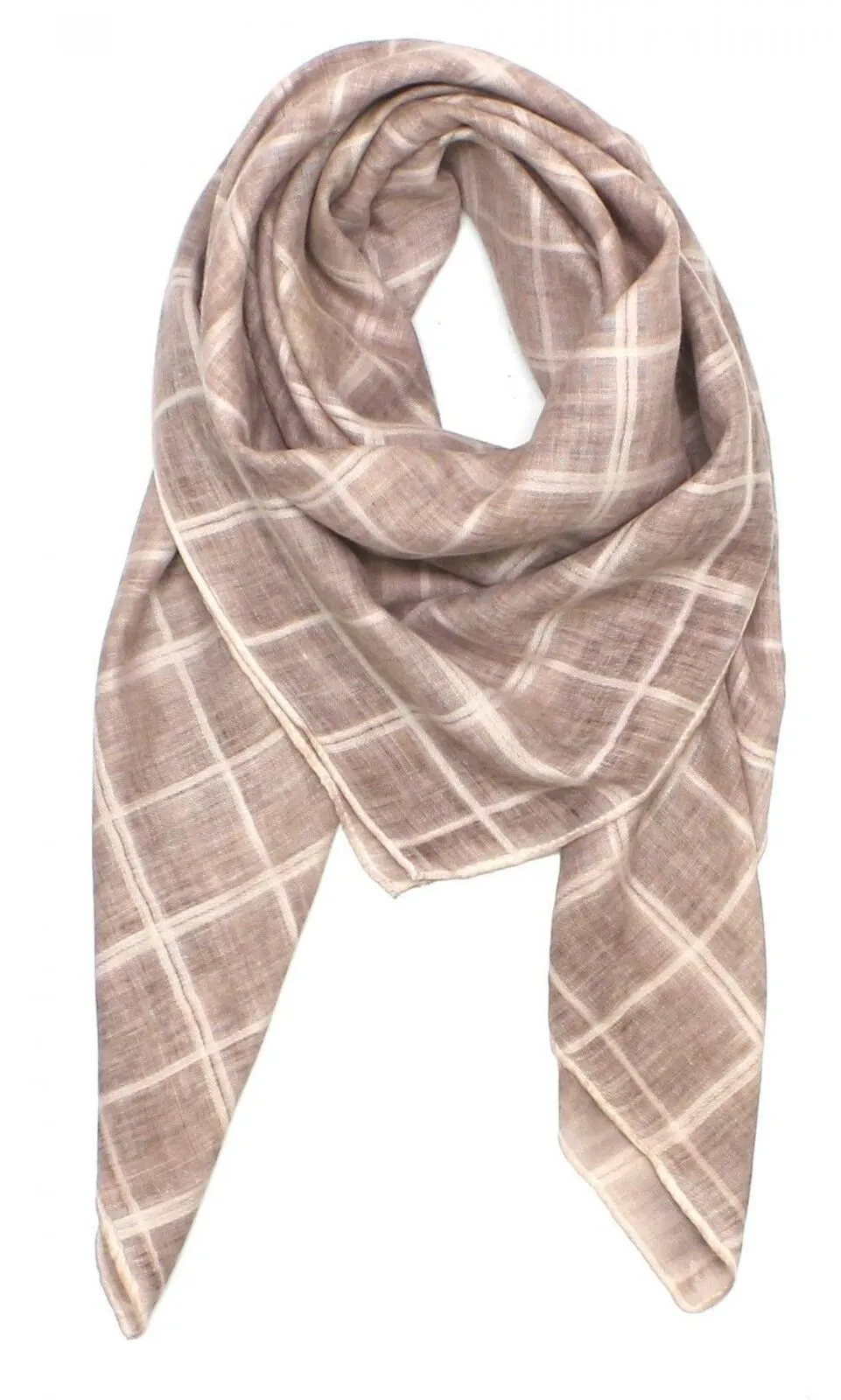 A New Day Women's Check Plaid Windowpane Scarf