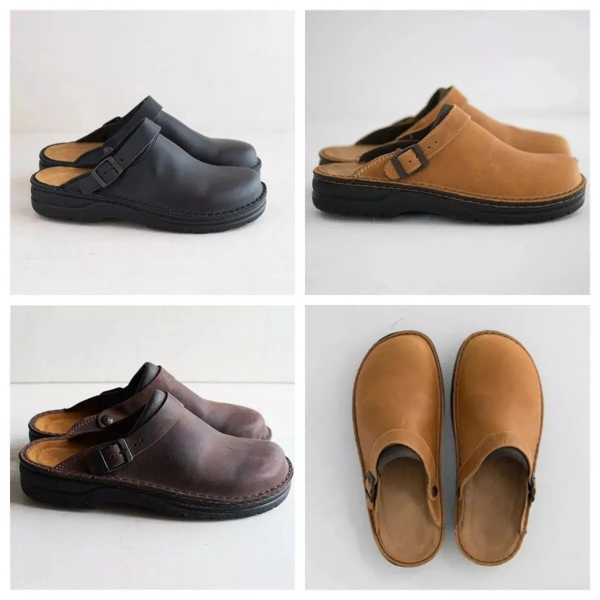 ABBE - SANDALES ORTHOPÉDIQUES VINTAGE DÉCONTRACTÉES 