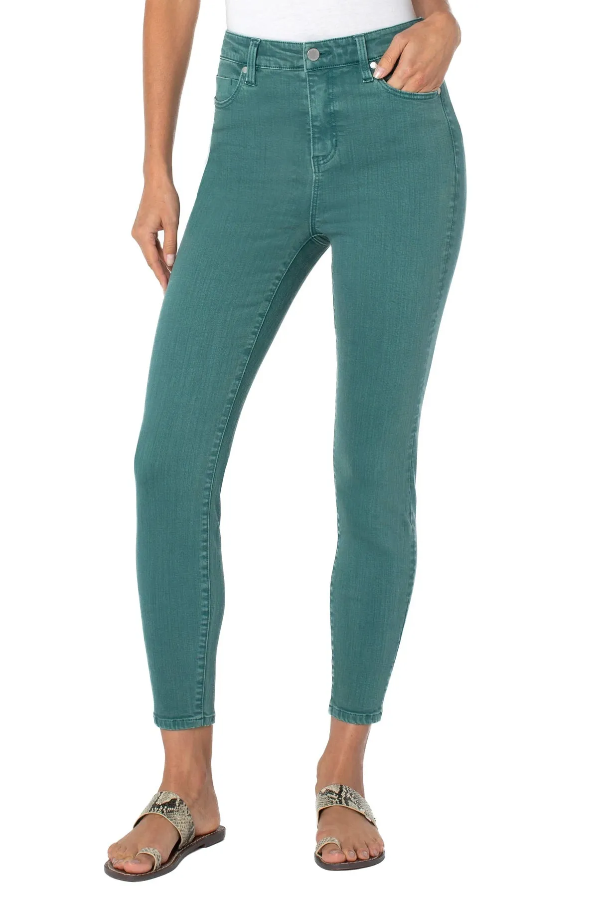 Abby High Rise Ankle Skinny