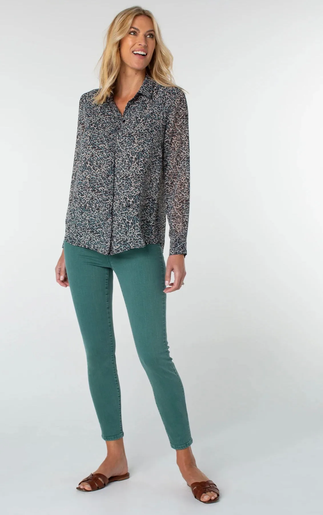 Abby High Rise Ankle Skinny