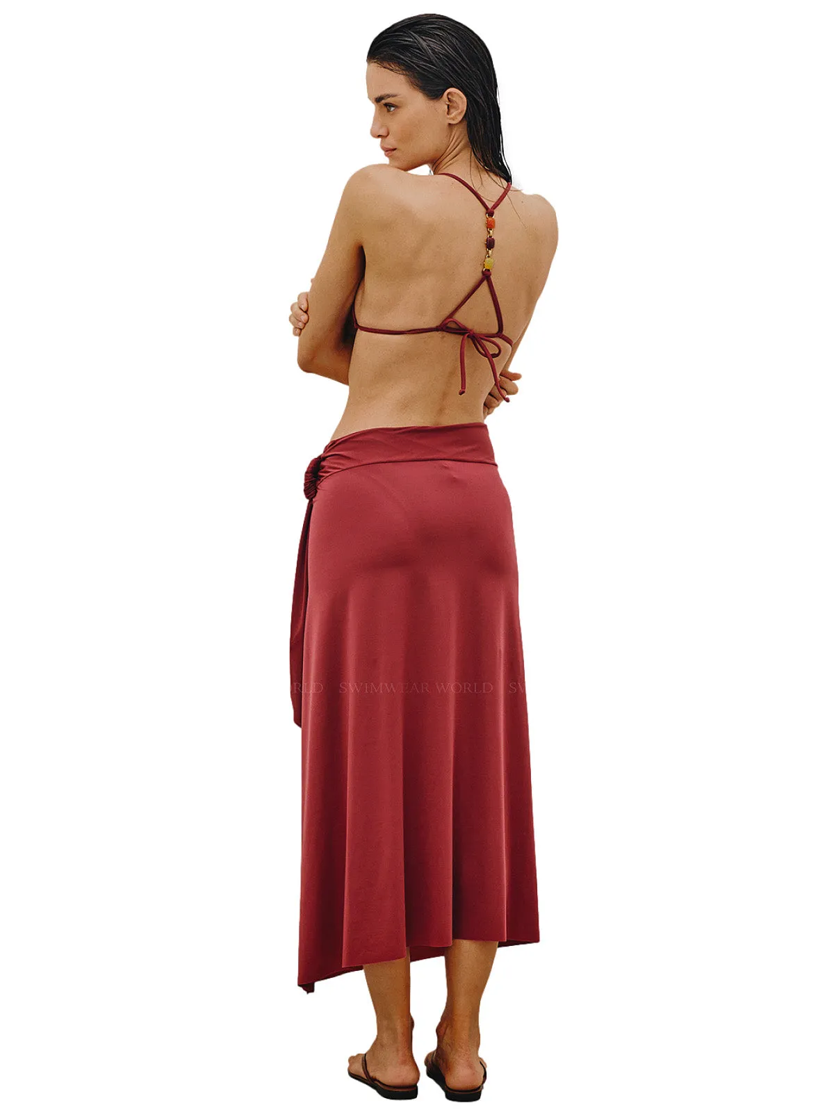Alana Detail Midi Skirt