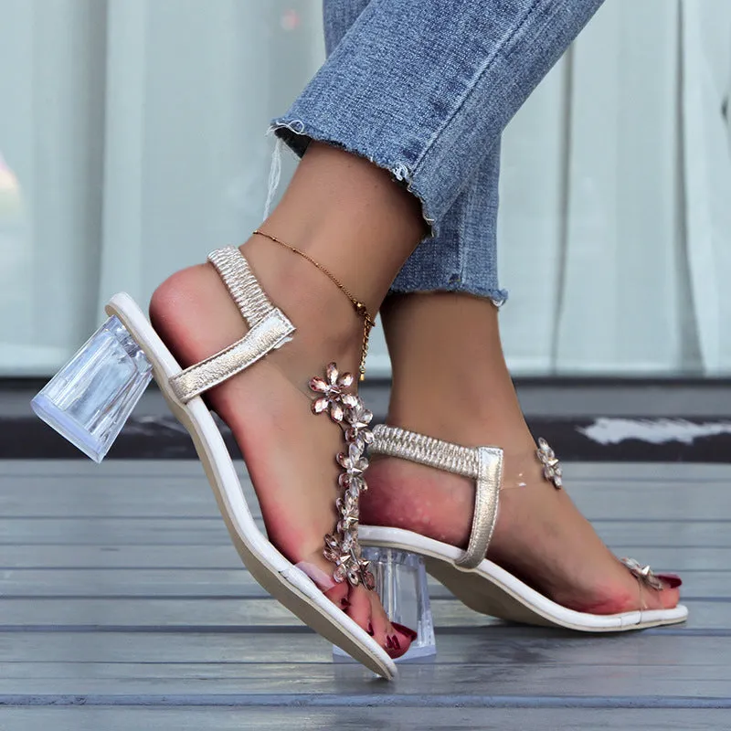 Alessandra – Sparkling Women’s Rhinestone Sandals