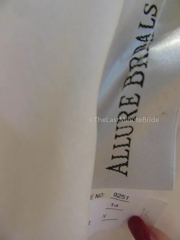 Allure Bridals 9251 size 14