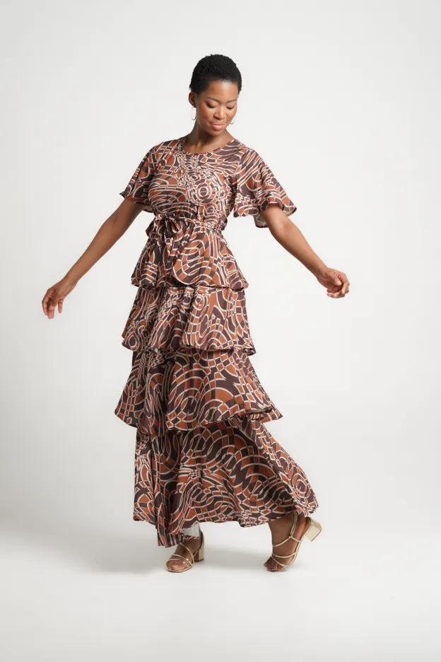 Amanda Laird Cherry Zilondi Dress