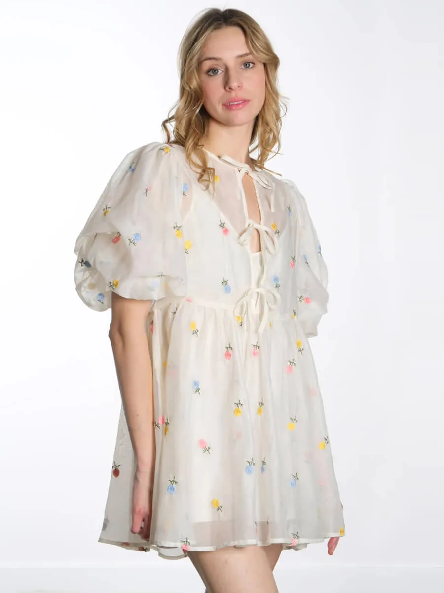 Amara Dress - Cream