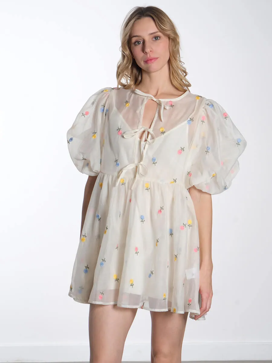 Amara Dress - Cream