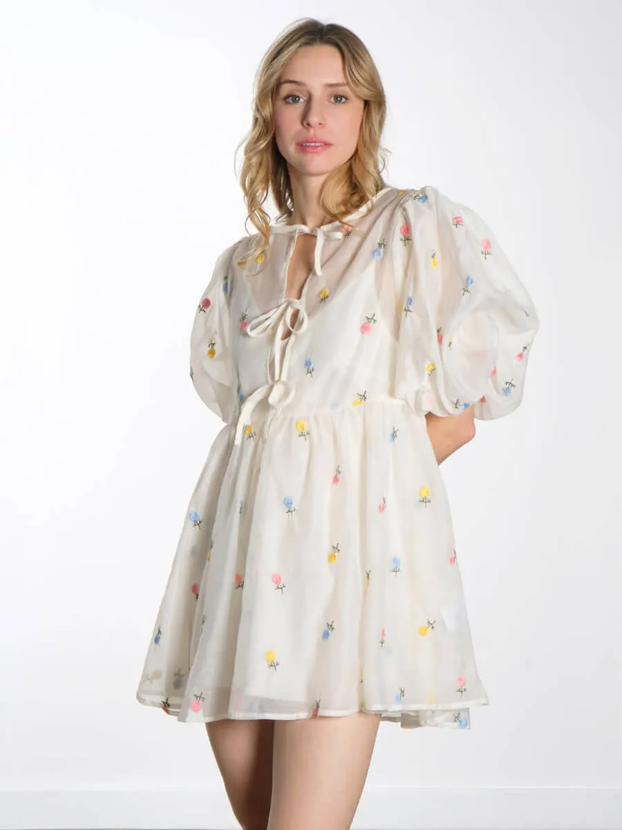 Amara Dress - Cream