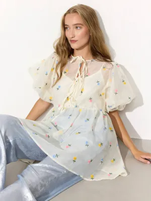 Amara Dress - Cream