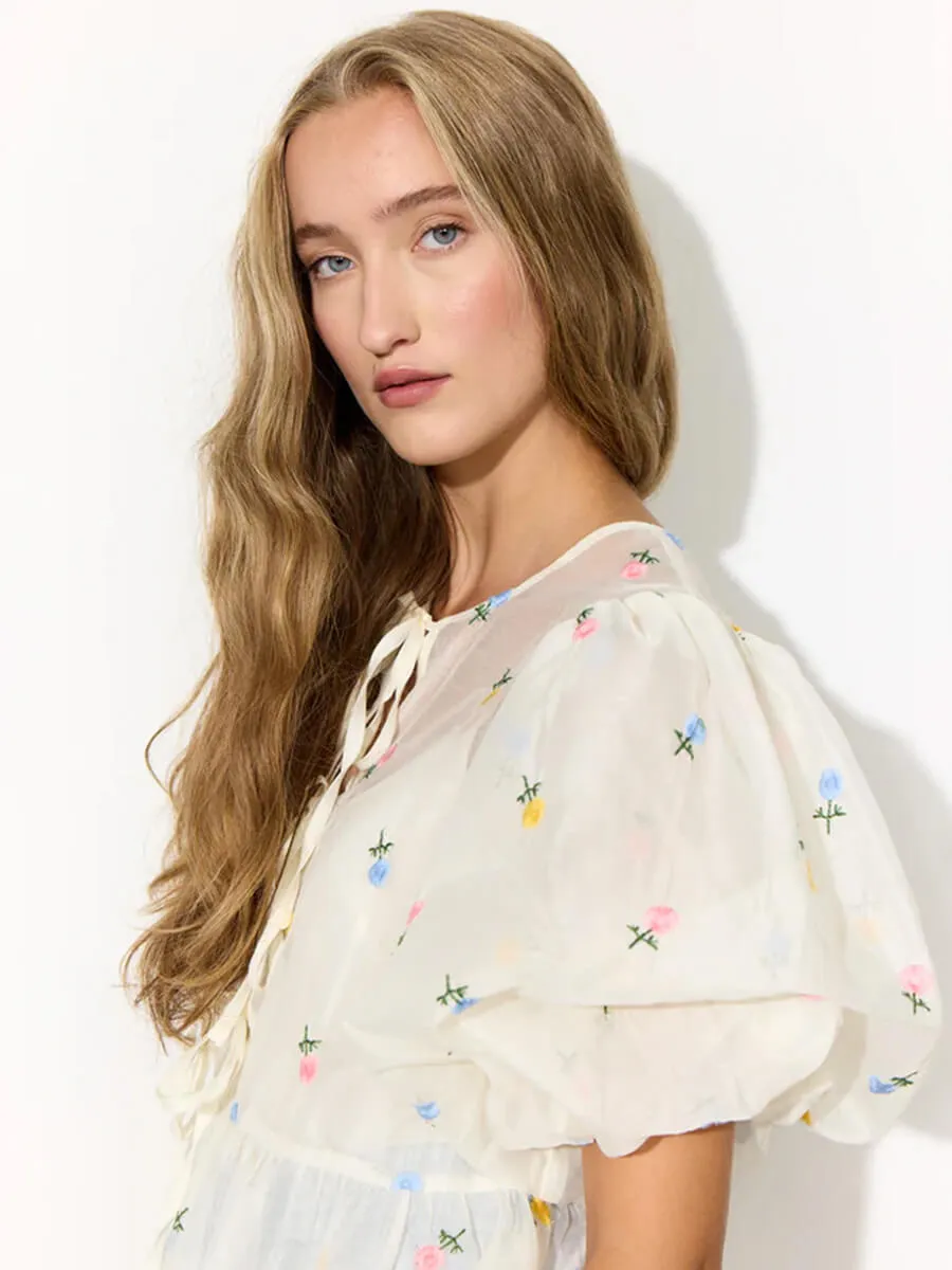 Amara Dress - Cream