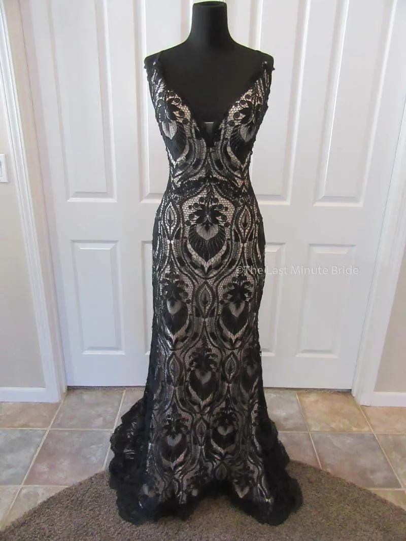 Ambrosia by The Last Minute Bride (Made to Order -Black/Nude)