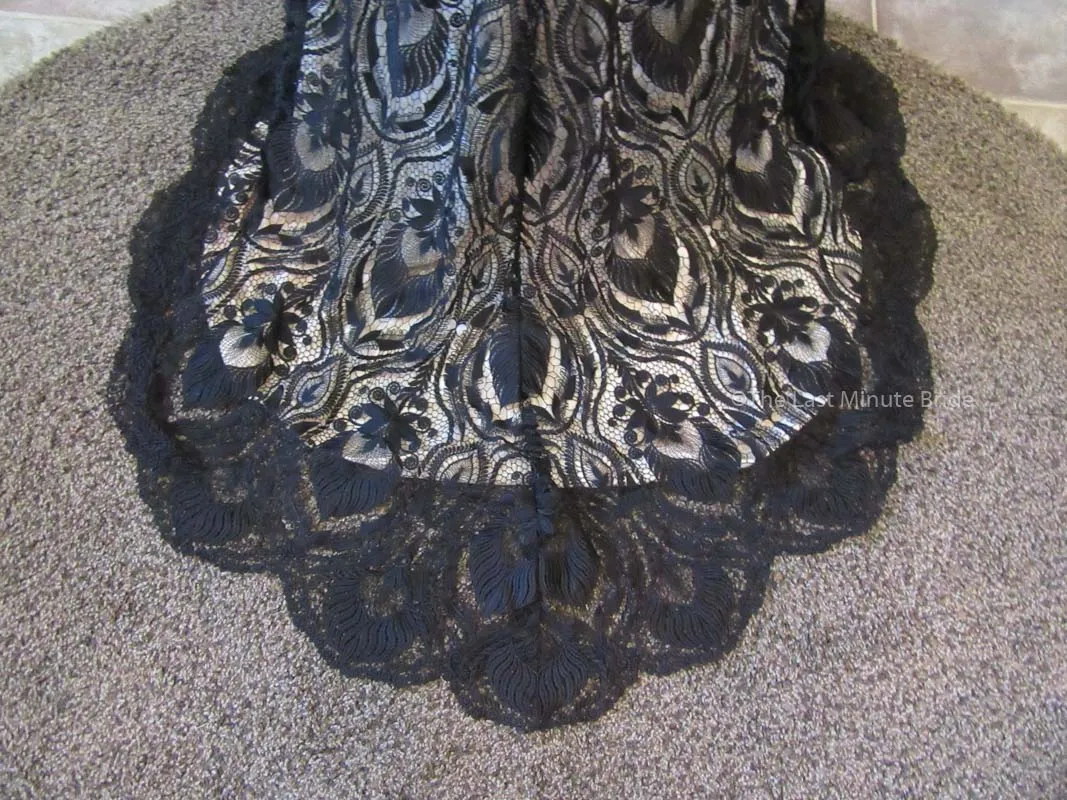 Ambrosia by The Last Minute Bride (Made to Order -Black/Nude)