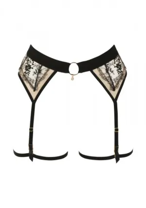 Après Minuit Porte-Jarretelles Garter Belt - Black -