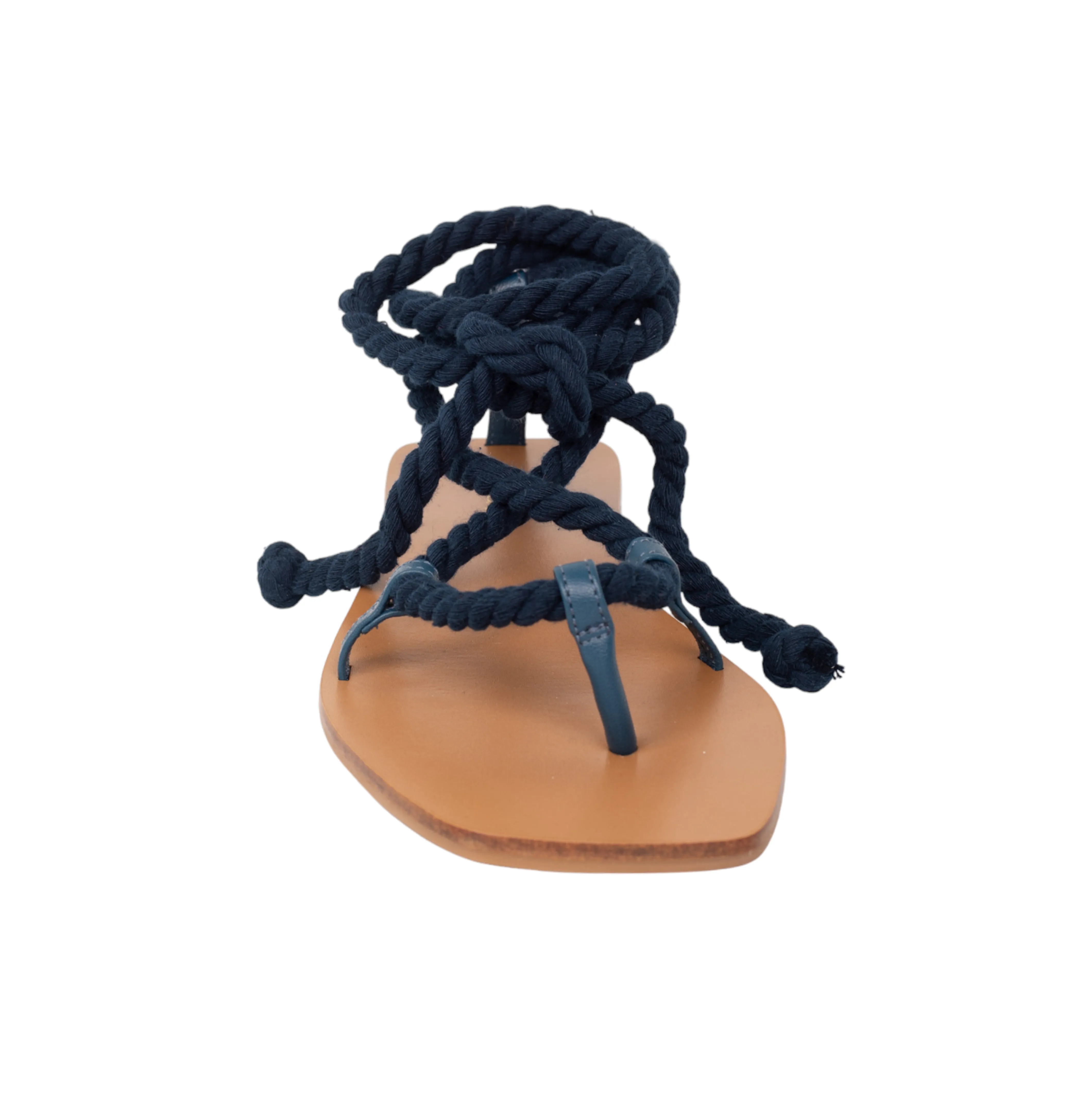 Arenisca Flats Sandals - Navy Blue