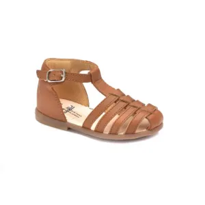 Ares - Classic Saddle Leather Baby Sandal
