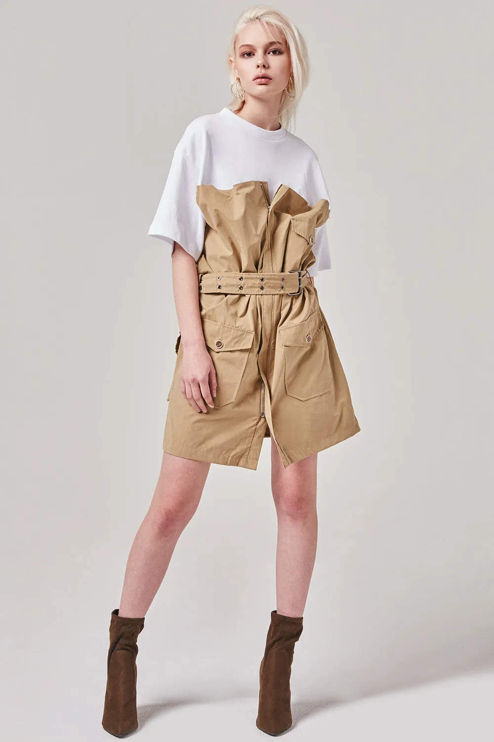 Attached T-Shirt Dress