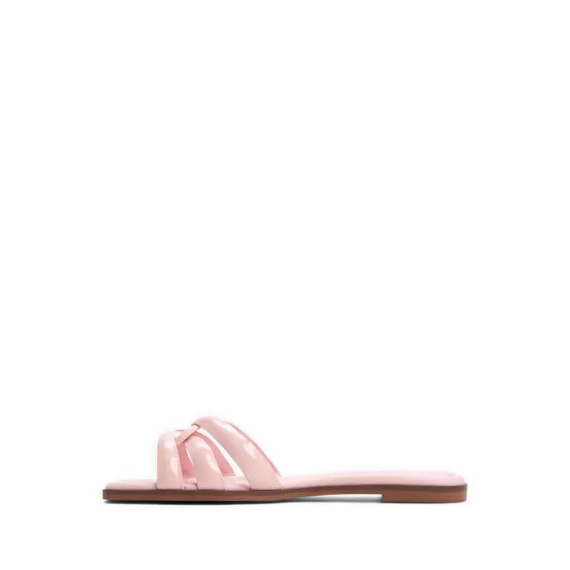 Augustia Flat Sandals - Light Pink