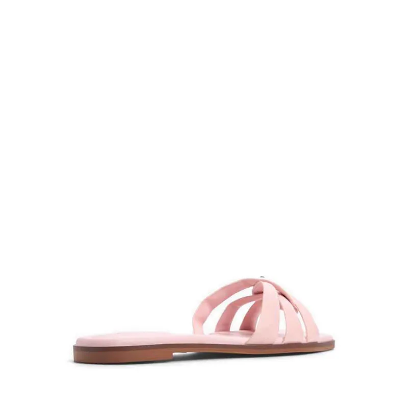 Augustia Flat Sandals - Light Pink