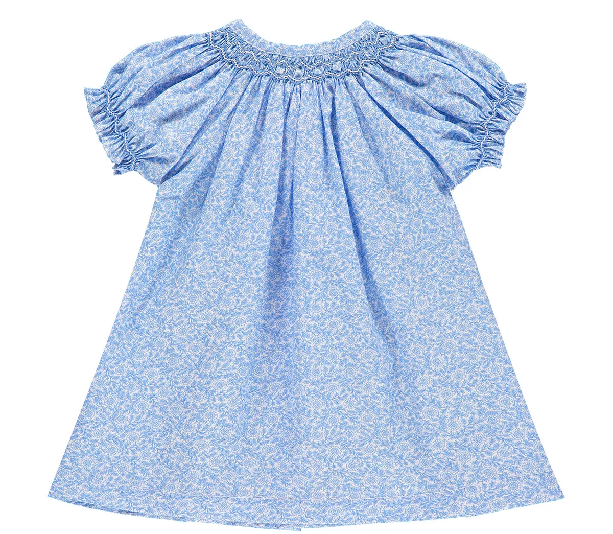 Baby Girl Blue Floral Dress