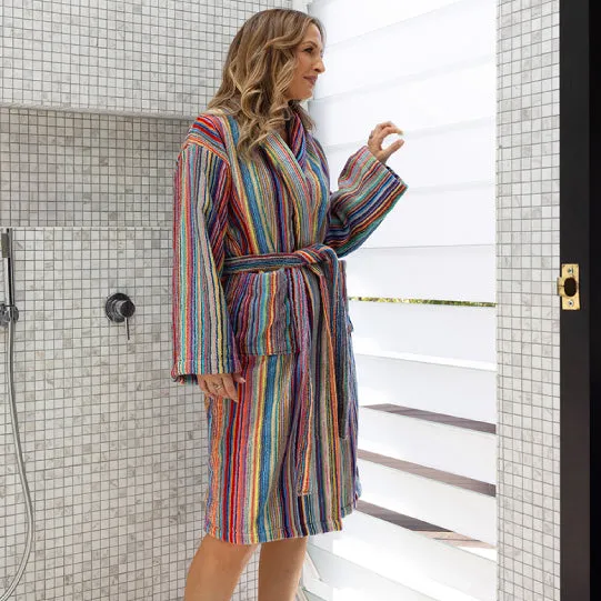 Bambury Aurora Robe Rainbow
