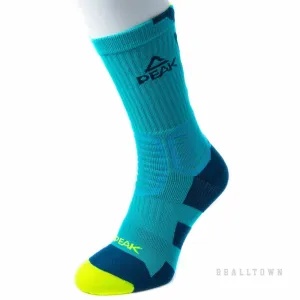 Basketbalové ponožky PEAK W14909 tyrkysové
