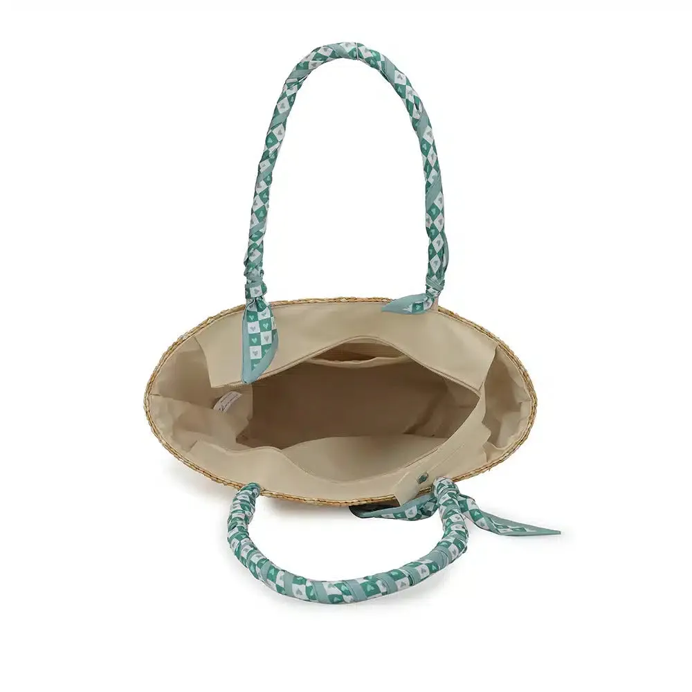 Beachy Embroidery Tote
