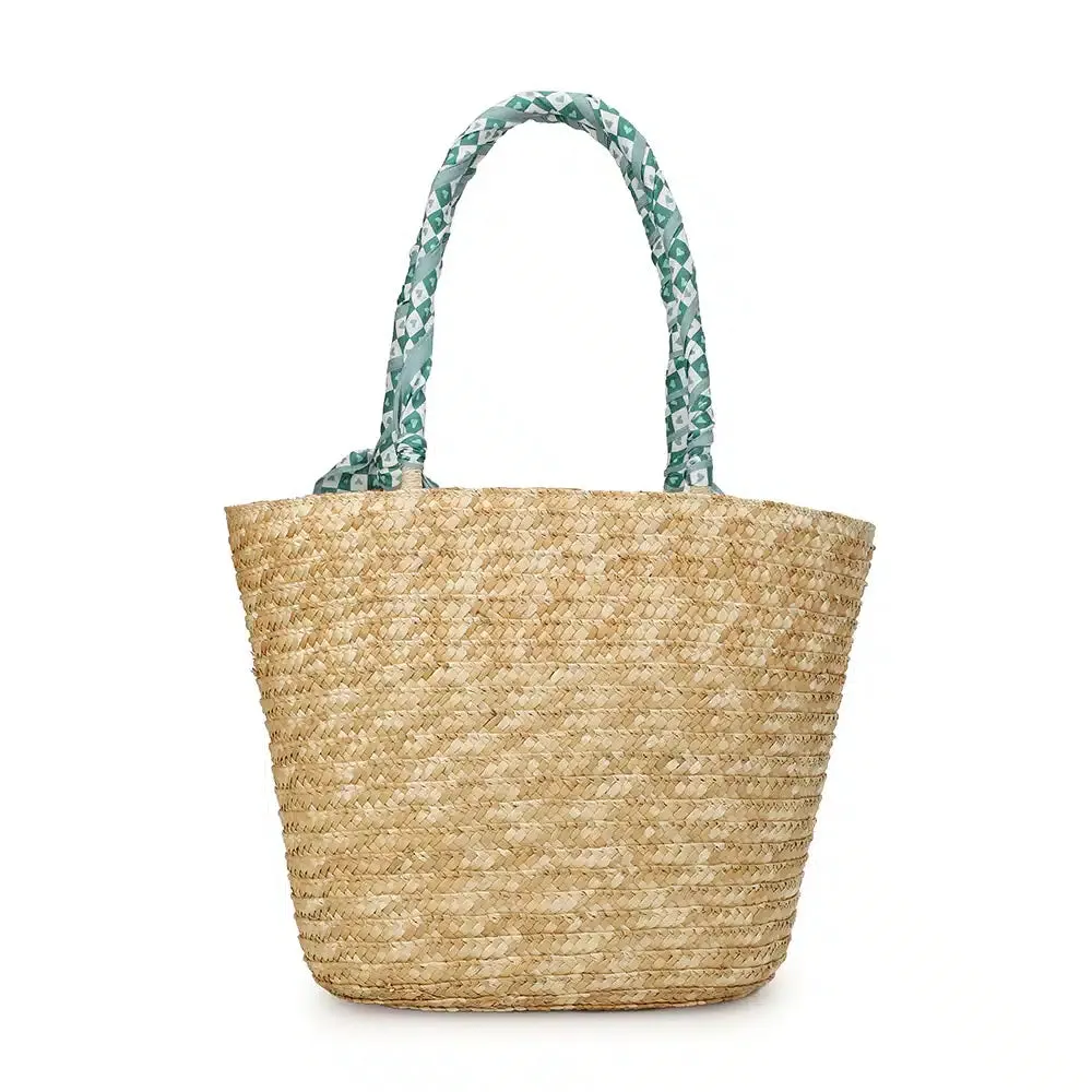 Beachy Embroidery Tote