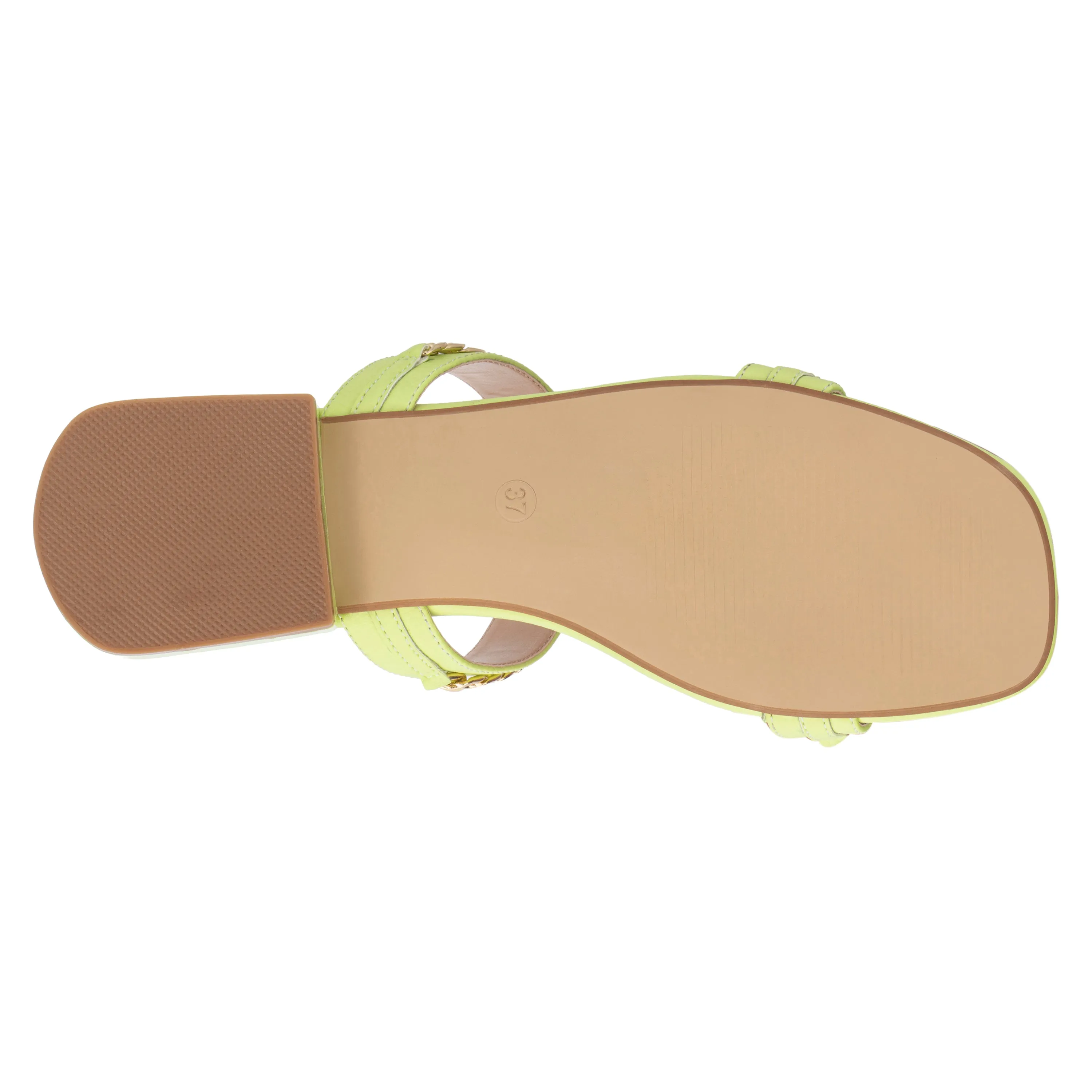 Becki Chain Embellished Slides