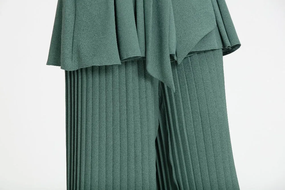 Bella Modest Pant Set | Basil