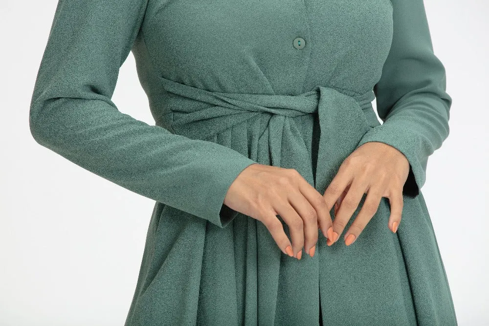 Bella Modest Pant Set | Basil