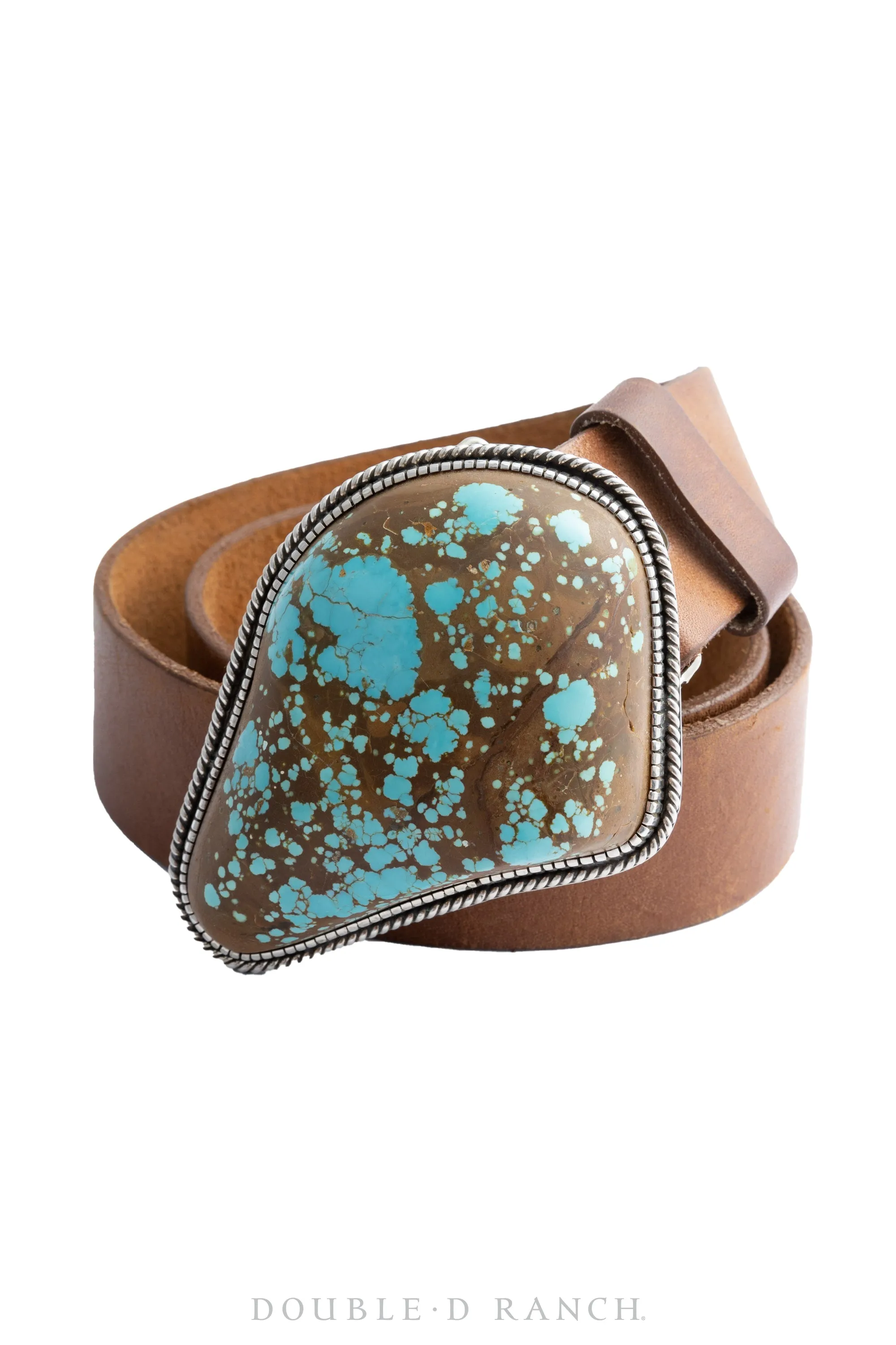 Belt, A Vintage, Buckle, Turquoise, Specimen, Hallmark, Contemporary, 355