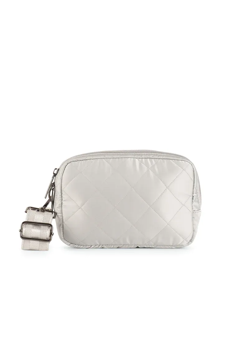 BELT BAG-SILVER