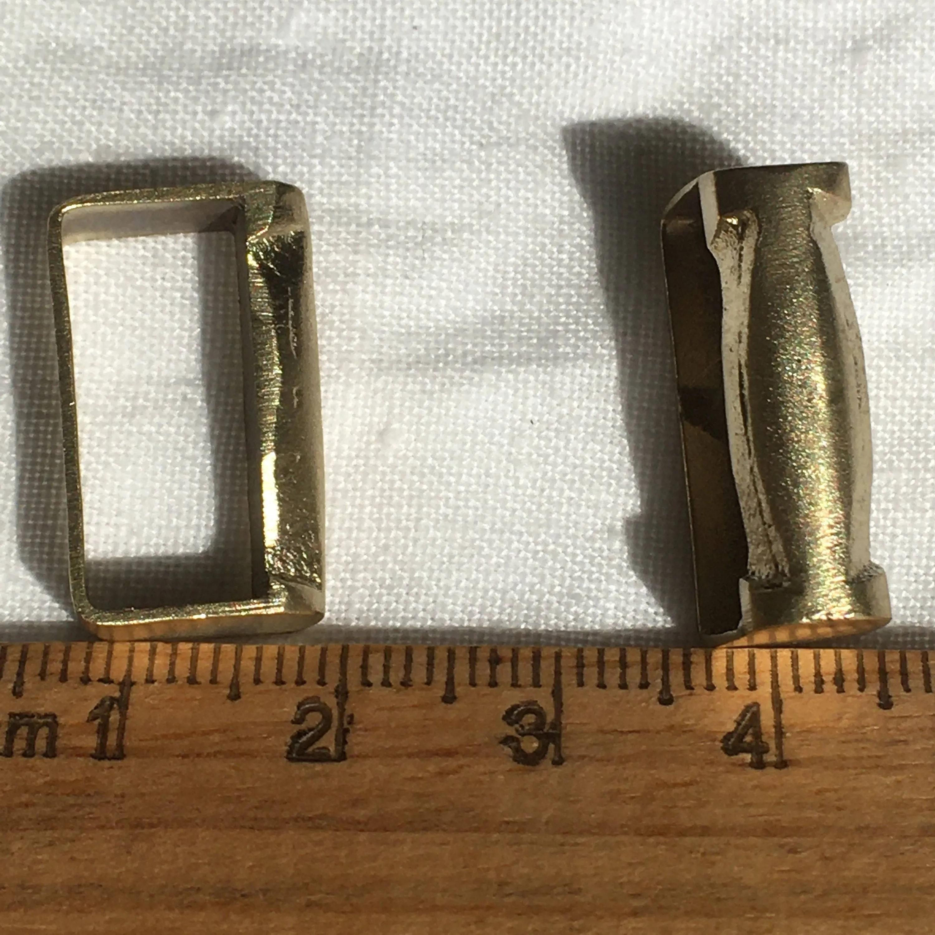 Belt Hardware - Rectangular Slides (set-4)