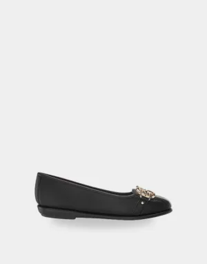 Big Bet Black Faux Leather