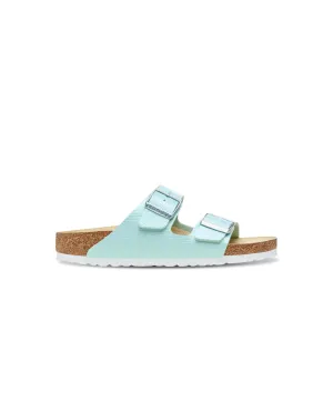 Birkenstock Arizona Shiny Embossed Birko-Flor Surf Green Sandals