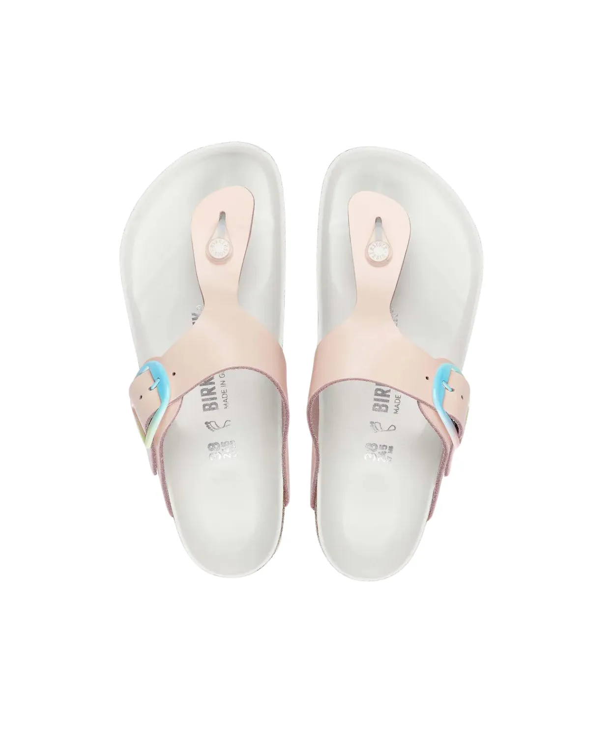 Birkenstock Gizeh Big Buckle Leather Ombre Light Rose Sandals