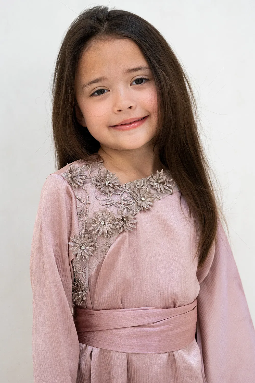 Blossom Breeze Kids Abaya