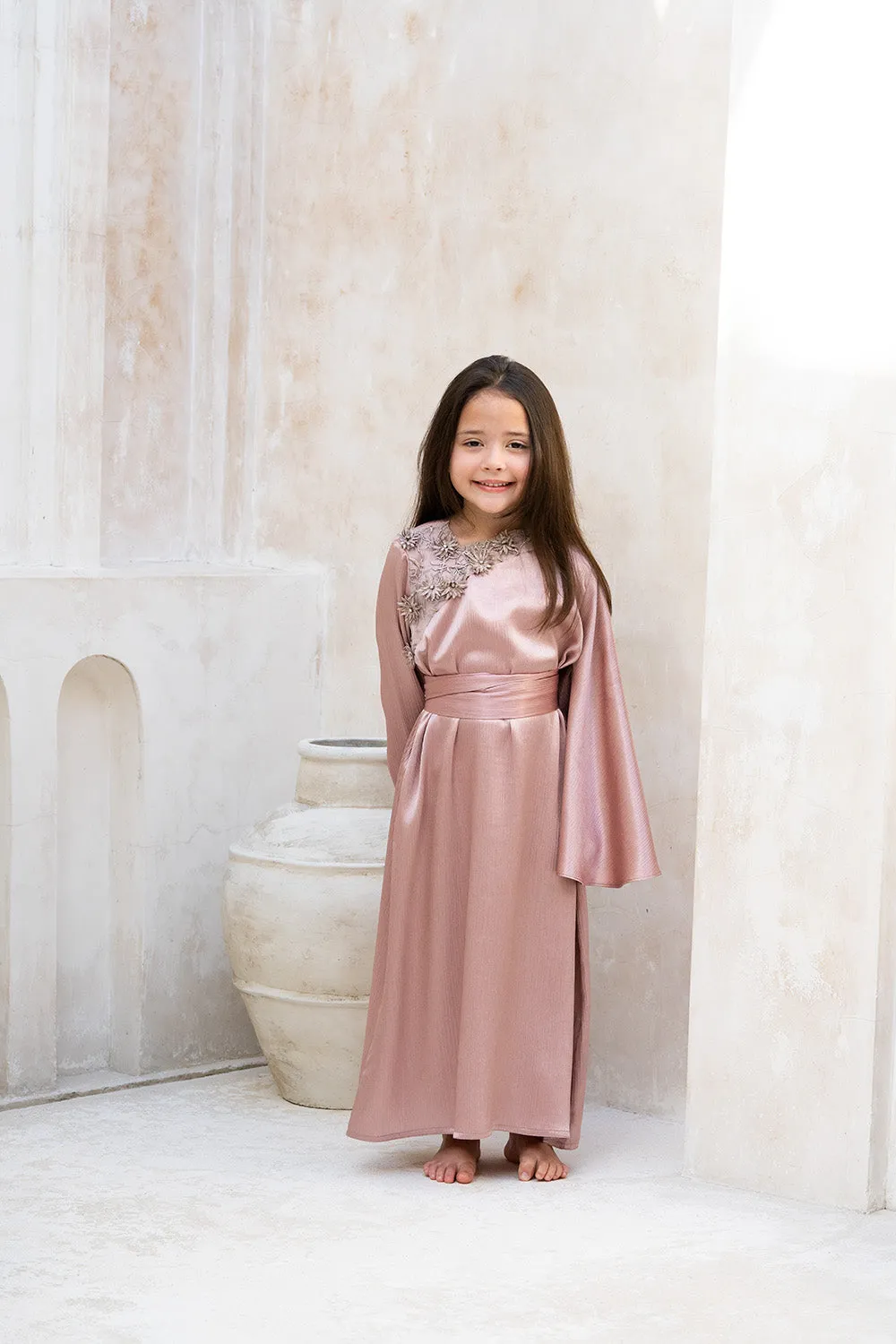 Blossom Breeze Kids Abaya