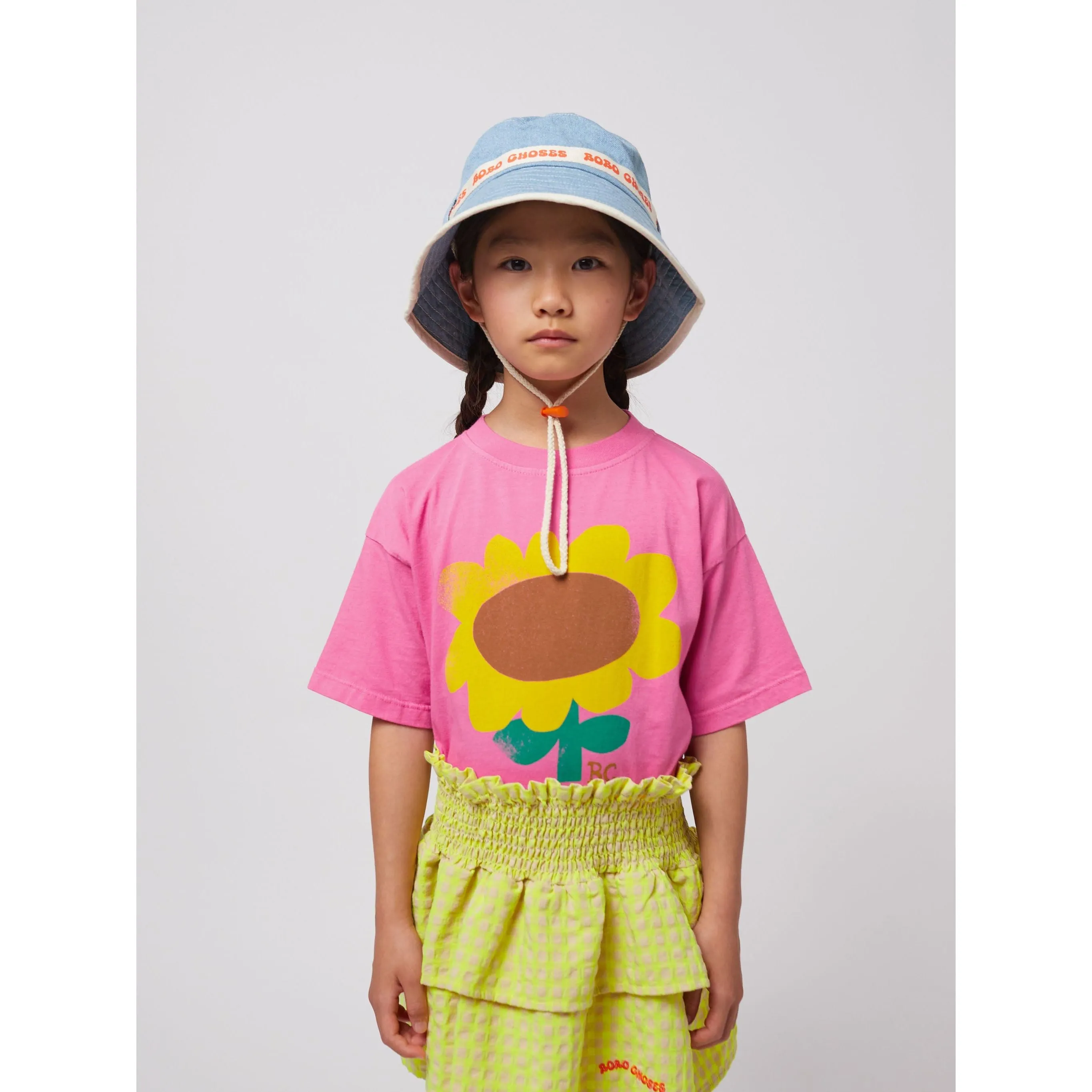 Bobo Choses Light Denim Bucket Hat