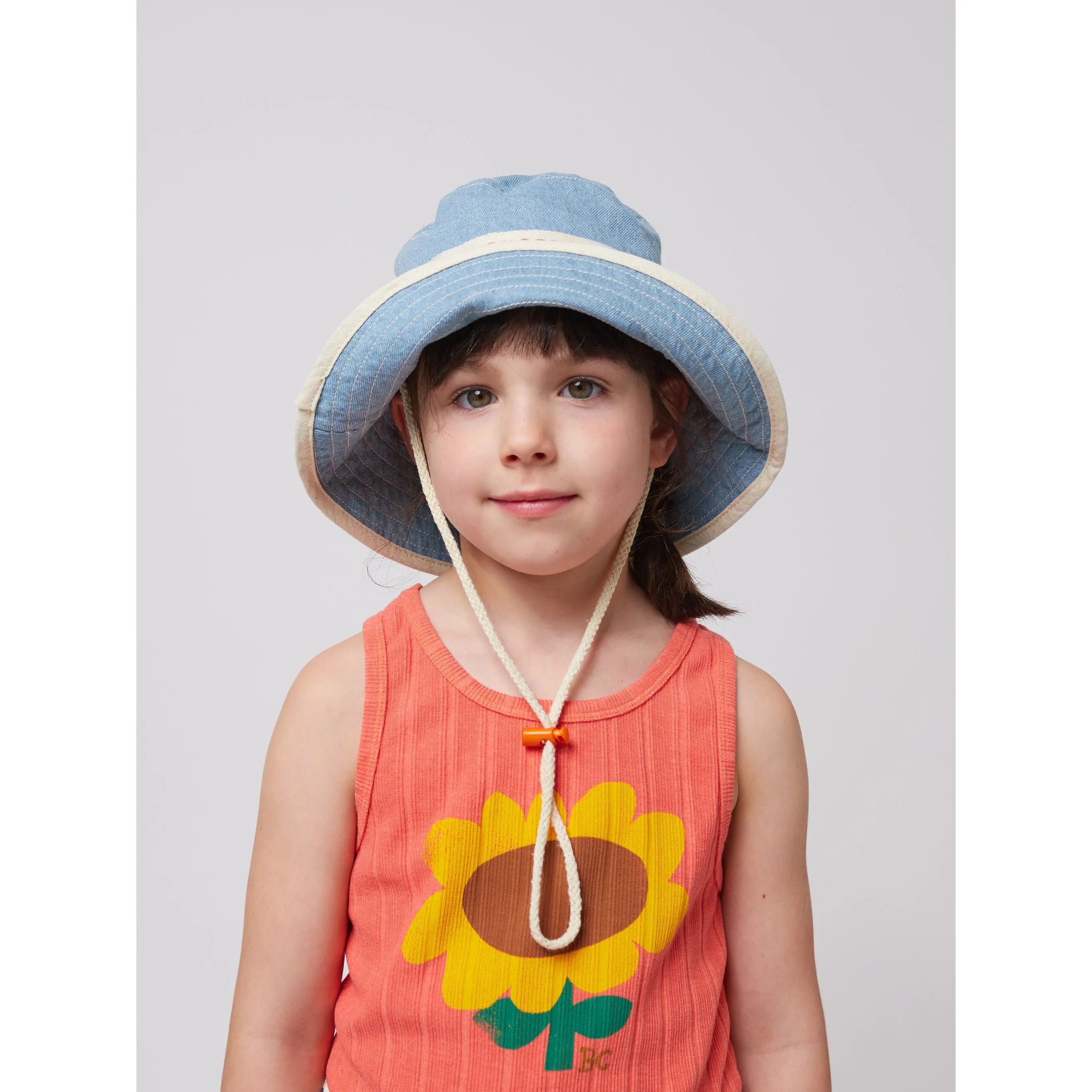 Bobo Choses Light Denim Bucket Hat