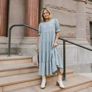 Bohemian Dream Dress // Light Denim